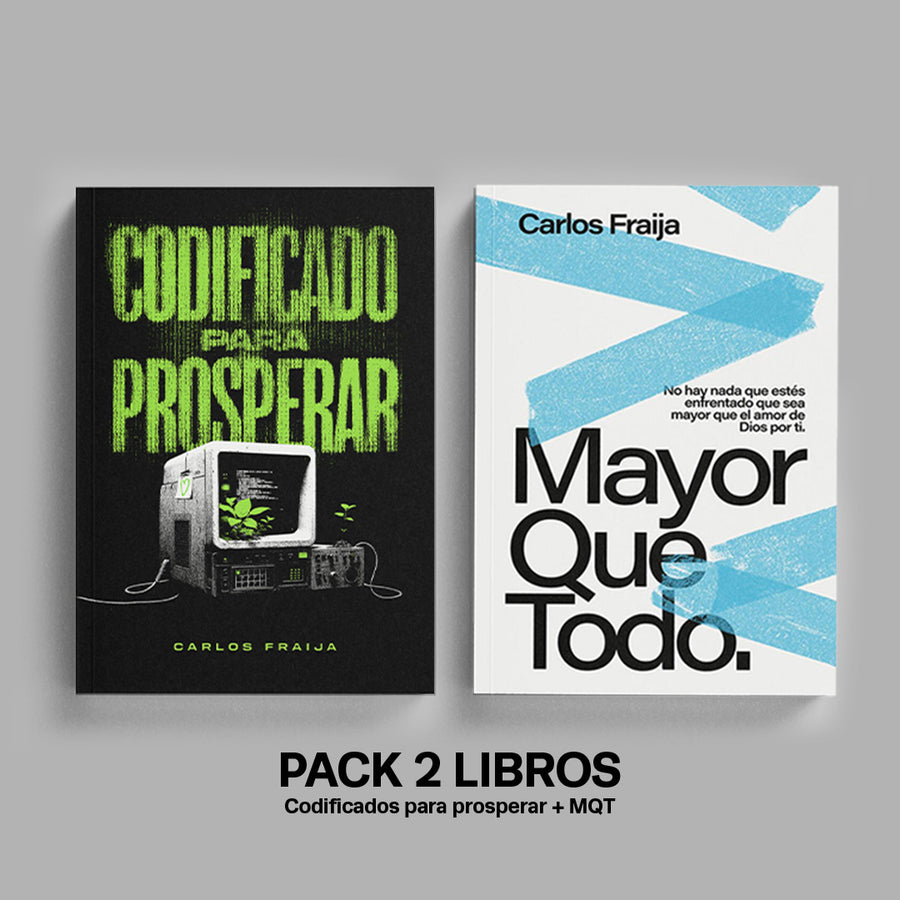1 CODIFICADOS PARA PROSPERAR + 1 MAYOR QUE TODO