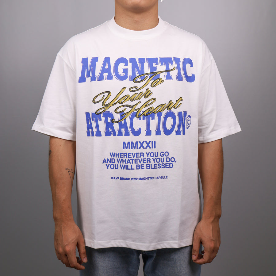 WHITE TSHIRT MAGNÉTICO OVERSIZE