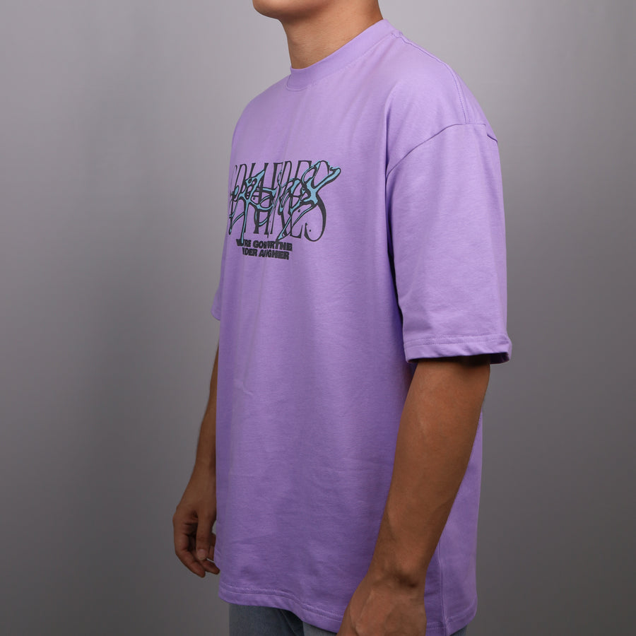 SPHERES PURPLE GRAPHIC TEE