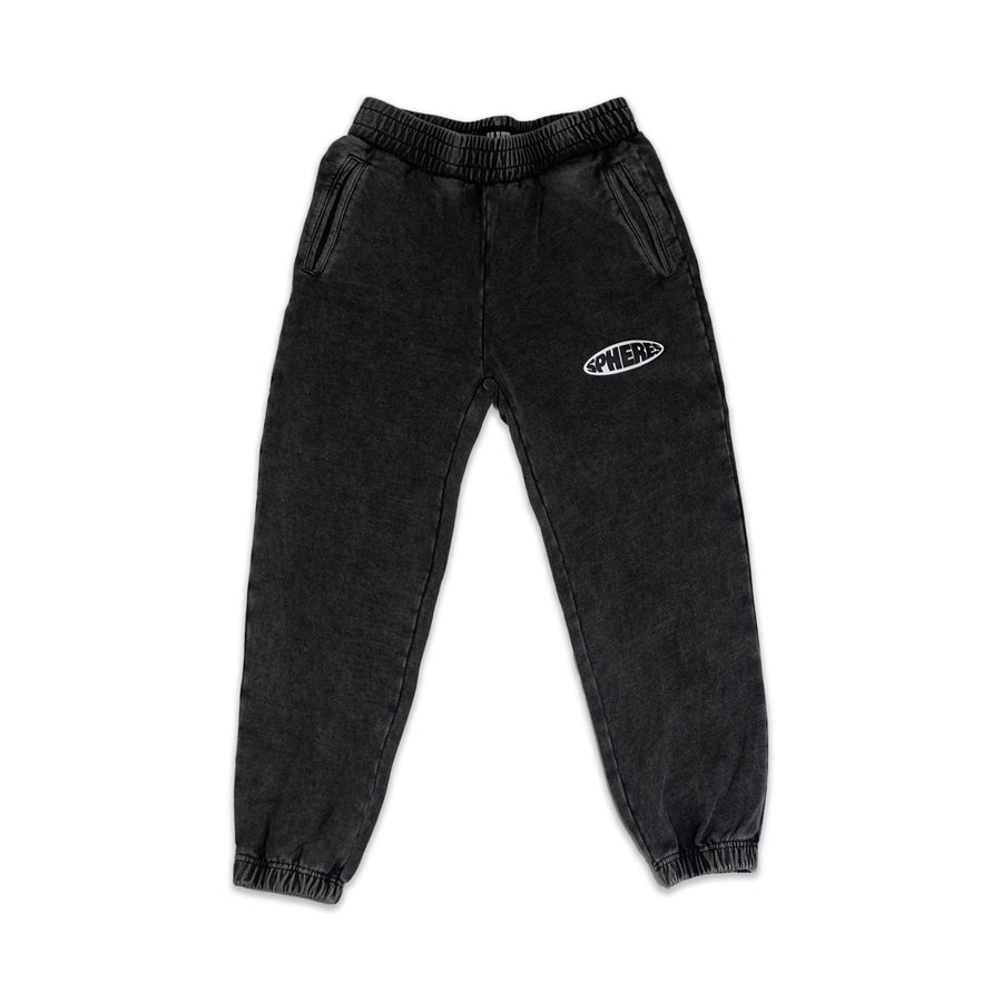 SPHERES LOGO BLACK WASHED JOGGER