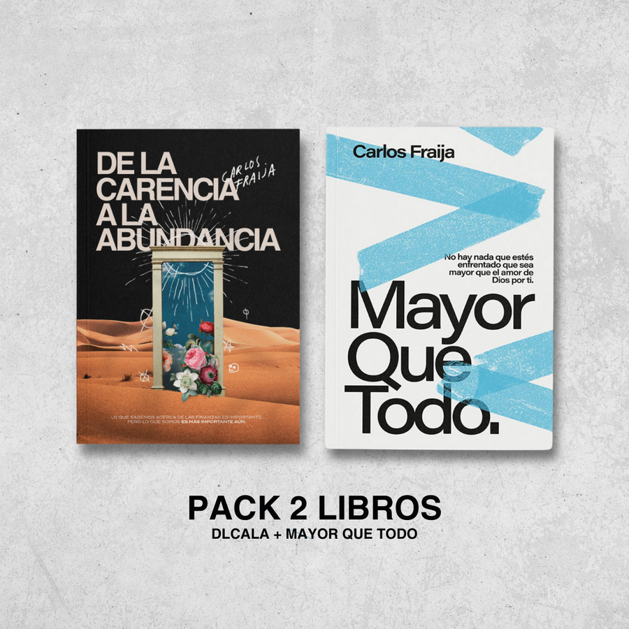 DLCALA + MAYOR QUE TODO (Pack 2 Libros)